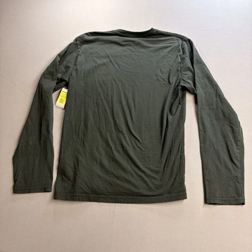 Adidas Golf Mens Long Sleeve Shirt Small Black Crewneck Tee NWT